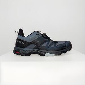 Salomon X Ultra 4 Mens Size 12.5 Quiet Shade Black Hiking Trail Shoes Gore Grip